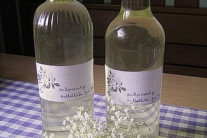 Hochprozentige Holunderblüten 4