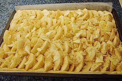 Apfelkuchen vom Blech