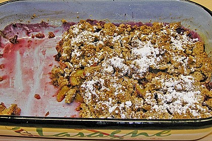 Pflaumen - Crumble 4