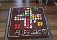 Mensch - &auml;rgere - dich - nicht - Torte