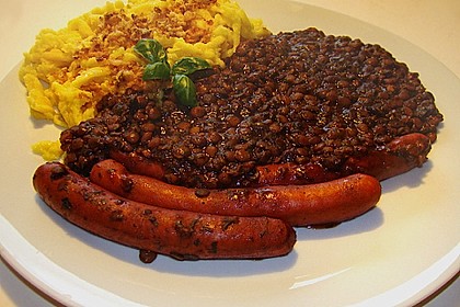 Linsen und Spätzle mit Saiten 2