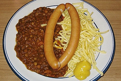 Linsen und Spätzle mit Saiten 3