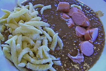 Linsen und Spätzle mit Saiten 10