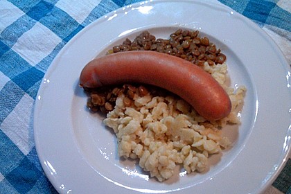 Linsen und Spätzle mit Saiten 5