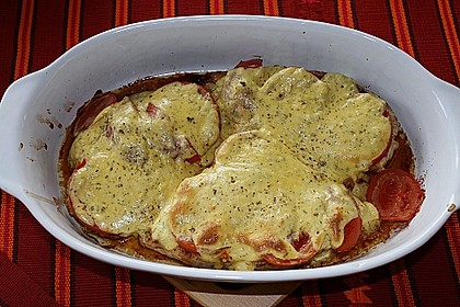 &Uuml;berbackene Putenschnitzel