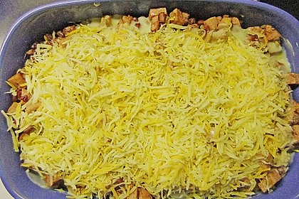 Blumenkohlauflauf mit Fleischwurst 7