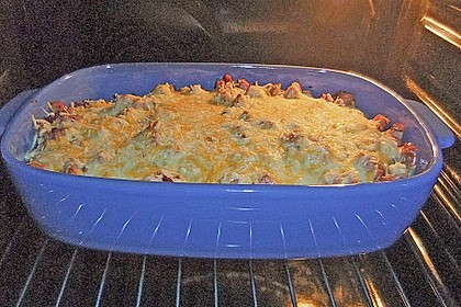 Blumenkohlauflauf mit Fleischwurst 8