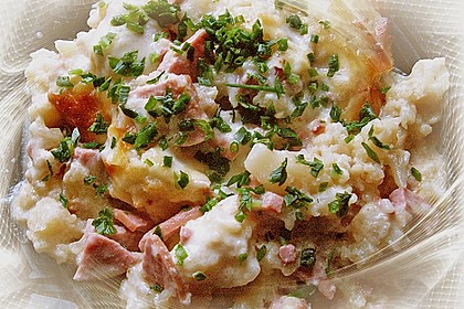 Blumenkohlauflauf mit Fleischwurst 2