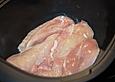 &Uuml;berbackene H&auml;hnchenfilets
