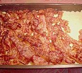 Klo&szlig;teig - Pizza mit Speckauflage (Bild)