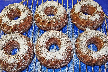 Schoko - Donuts aus der Form 4