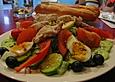 Chefsalat mit Hausdressing
