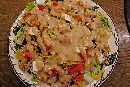 Chefsalat mit Hausdressing 16