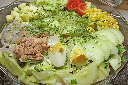 Chefsalat mit Hausdressing 2