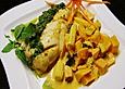 Baked Thai Red Curry Chicken with Coriander Chutney