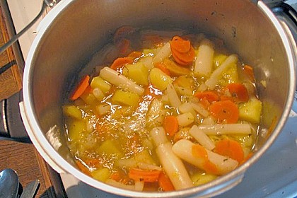 Schwarzwurzel - Gemüse - Eintopf 5
