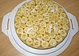 Saftige Bananen - Kokostorte