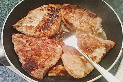 Aprikosen - Curry - Hähnchen 4