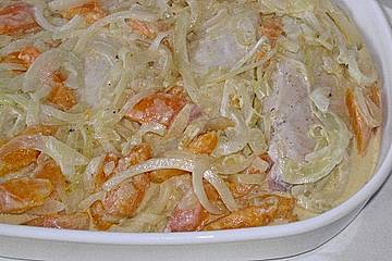 Aprikosen - Curry - Hähnchen