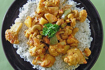 Cashew - Gem&uuml;se - Indisch