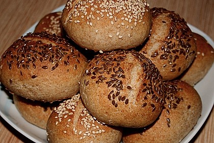 Hefe - Dinkel - Vollkornbrötchen 3