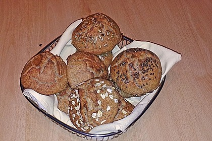 Hefe - Dinkel - Vollkornbrötchen 9