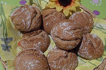 Hefe - Dinkel - Vollkornbrötchen 6