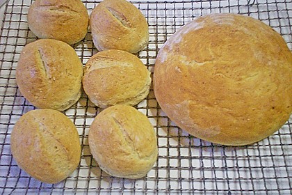 Hefe - Dinkel - Vollkornbrötchen 20