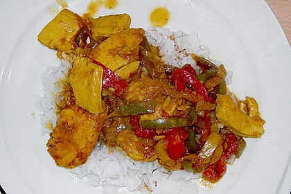 Tanja's Curry - H&auml;hnchengeschnetzeltes 4