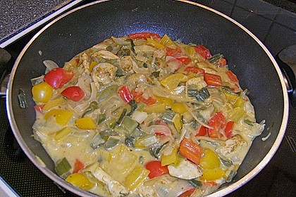 Tanja's Curry - H&auml;hnchengeschnetzeltes 8