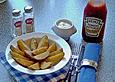 Kartoffel - Wedges, selbst gemacht