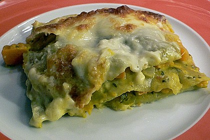 K&uuml;rbis - Lasagne 1