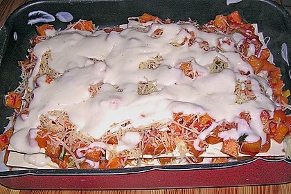 K&uuml;rbis - Lasagne 13