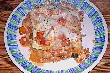 K&uuml;rbis - Lasagne 14