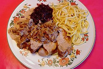 Schweinefilet im Römertopf