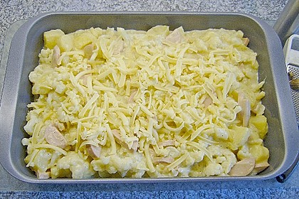 Kartoffel - Auflauf mit K&auml;se - B&eacute;chamel
