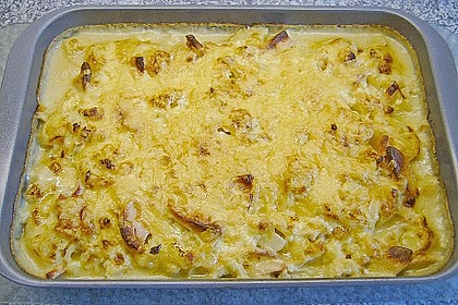 Kartoffel - Auflauf mit K&auml;se - B&eacute;chamel 1