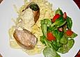 Schweinemedaillons mit Tagliatelle