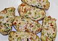 Crostini mit bunter Ricottapaste