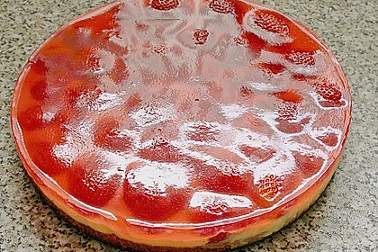 Leichter Erdbeerkuchen ohne Fett 11