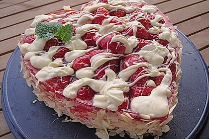 Leichter Erdbeerkuchen ohne Fett 14