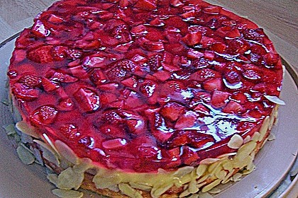 Leichter Erdbeerkuchen ohne Fett 5