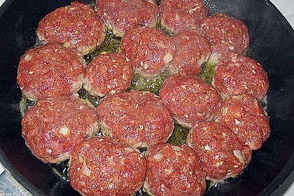 Sahnefrikadellen