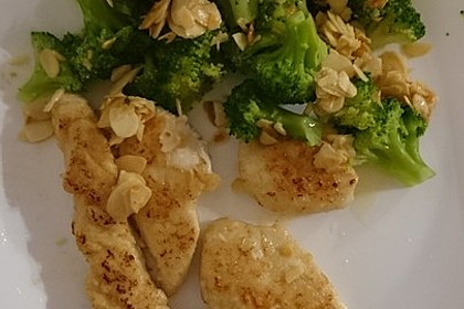 Brokkoli mit Mandelbutter 1