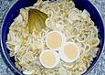 Eiersalat mit Nudeln