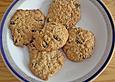 Hafercookies mit Cranberries
