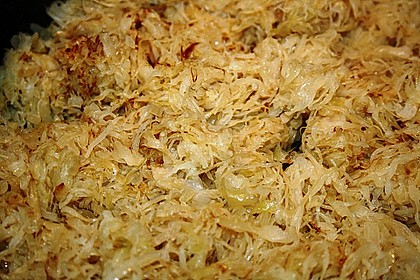 Gebratenes Sauerkraut 21