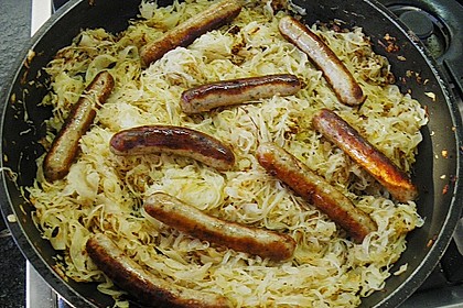 Gebratenes Sauerkraut 11