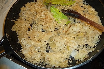 Gebratenes Sauerkraut 25