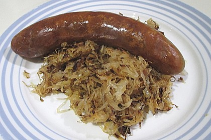 Gebratenes Sauerkraut 7